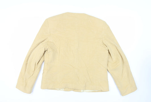 Womens UK Size 16 Libra Yellow Jacket