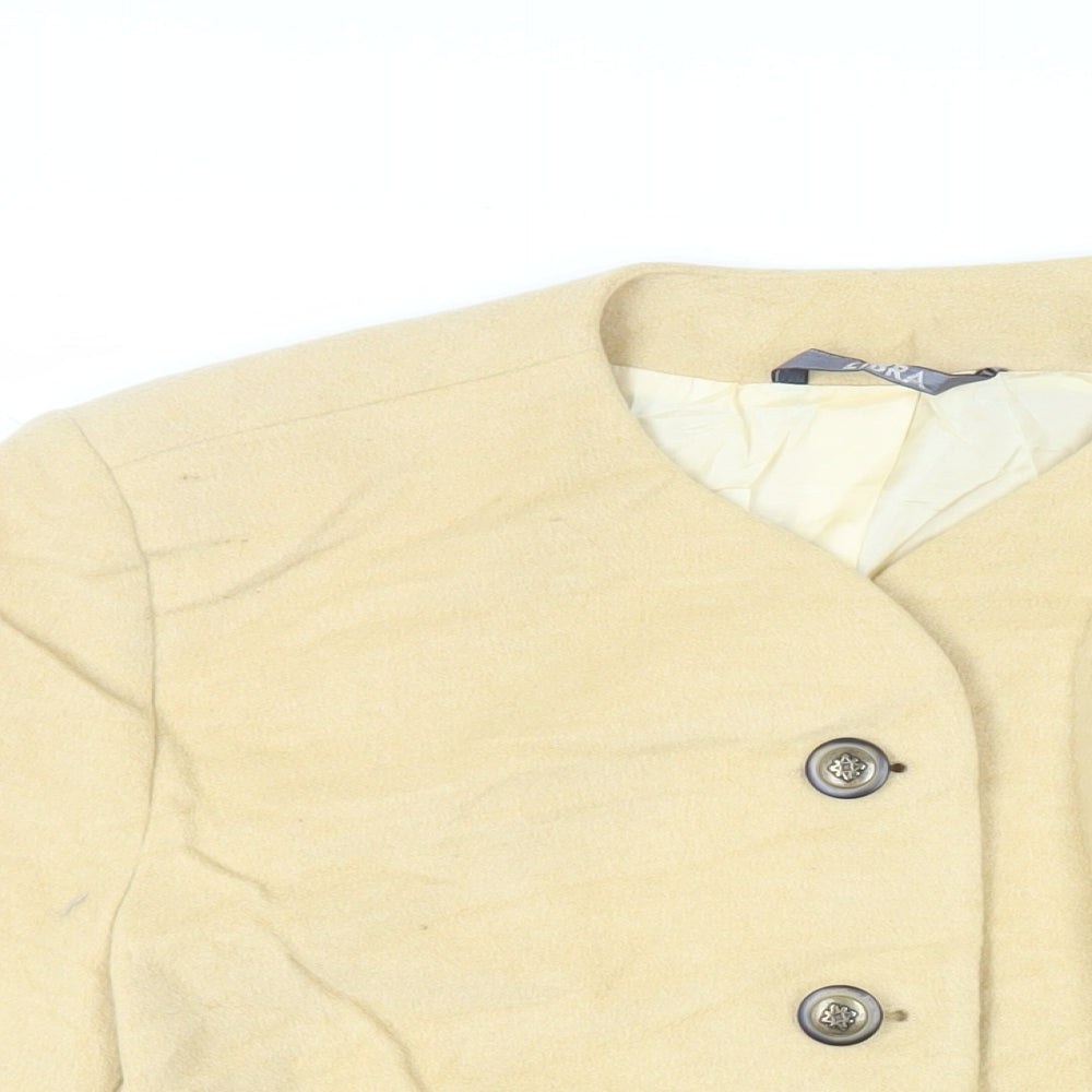 Womens UK Size 16 Libra Yellow Jacket