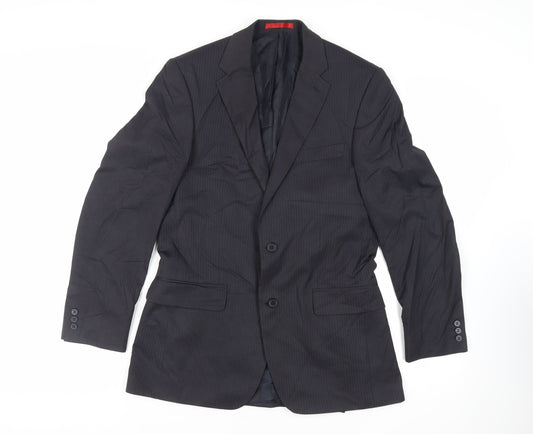 Mens UK Size 38 Burton Regular Grey Suit Jacket