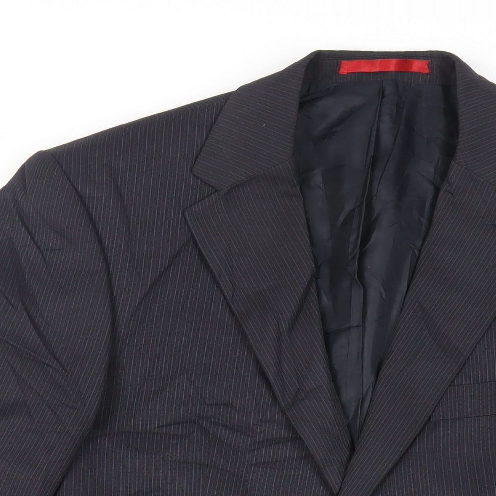 Mens UK Size 38 Burton Regular Grey Suit Jacket