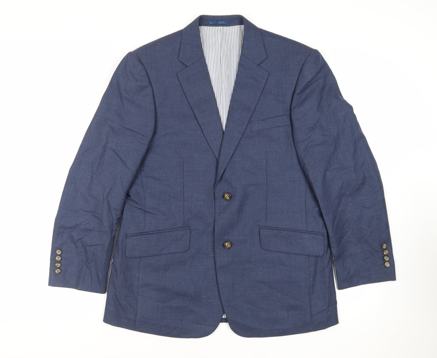 Mens UK Size 38 Brook Taverner Regular Blue Suit Jacket