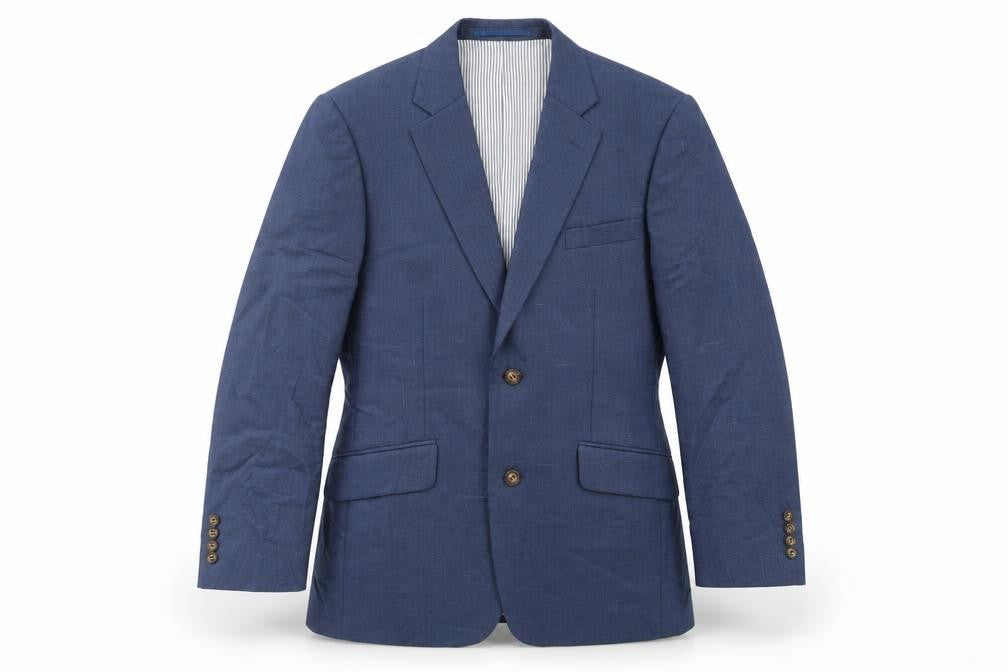 Mens UK Size 38 Brook Taverner Regular Blue Suit Jacket