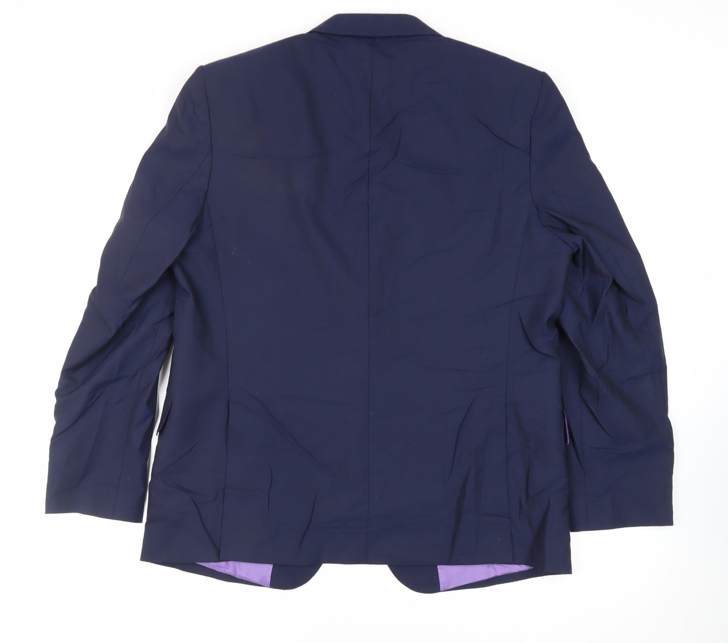 Mens UK Size 44 Marks and Spencer Regular Blue Suit Jacket