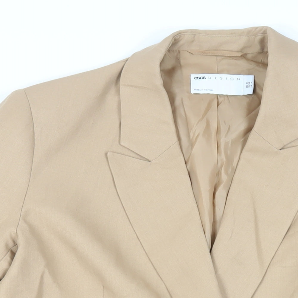 Womens UK Size 10 ASOS Beige Jacket
