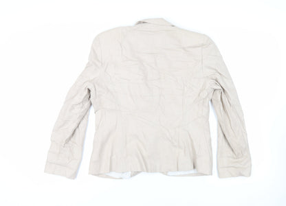 Womens UK Size 14 Marks and Spencer Beige Jacket