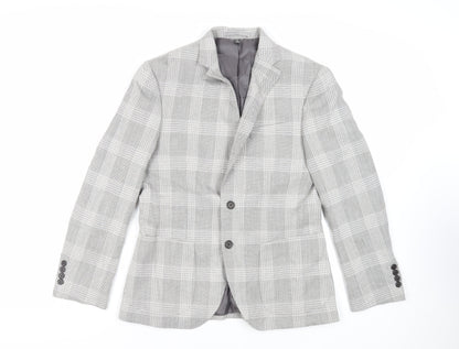 Mens UK Size 38 Marks and Spencer Regular Grey Suit Jacket