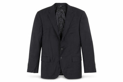 Marks & Spencer Mens Black Wool Jacket Suit Jacket Size 44 Regular