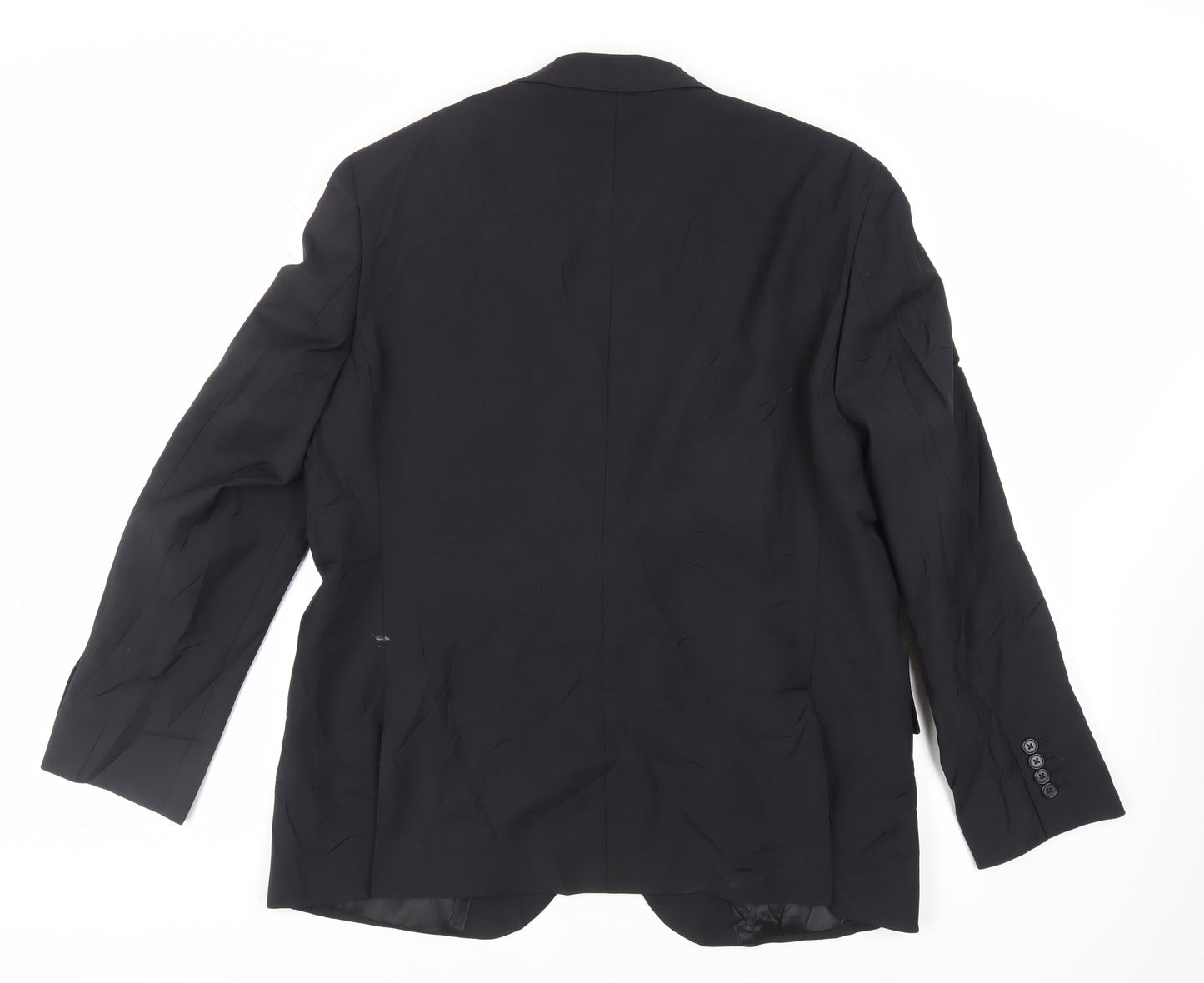 Mens UK Size 44 Marks and Spencer Regular Black Suit Jacket