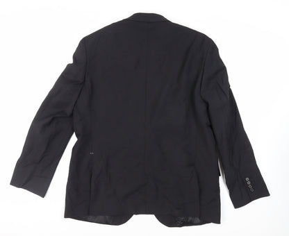 Mens UK Size 44 Marks and Spencer Regular Black Suit Jacket