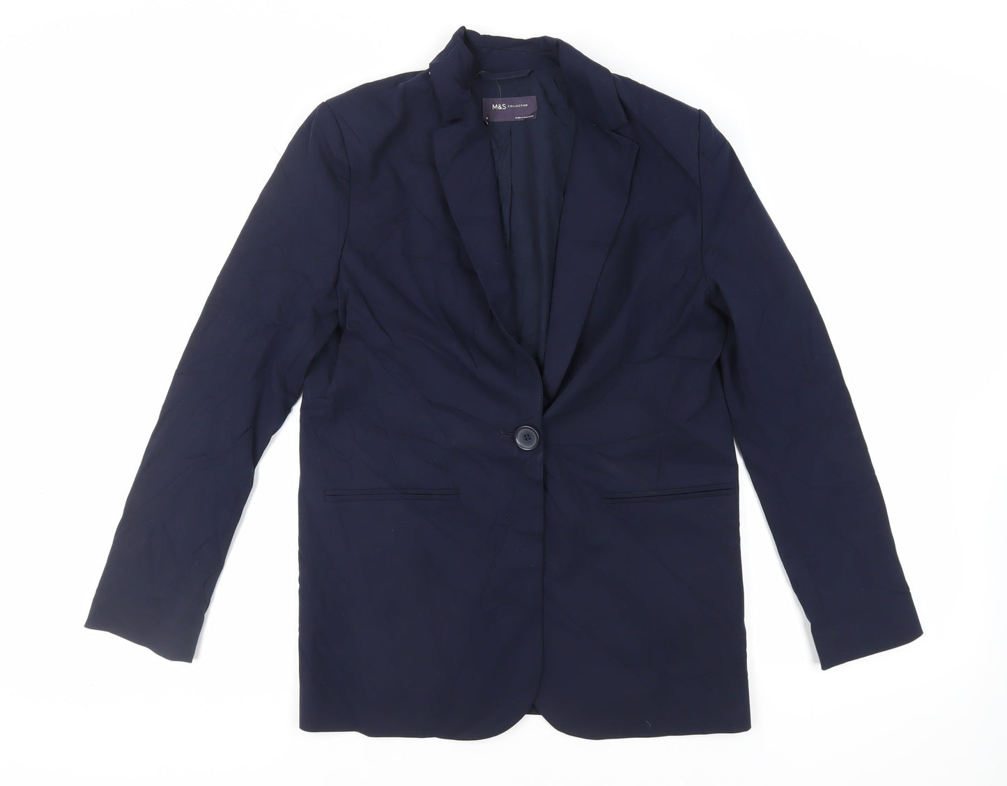 Womens UK Size 8 Marks and Spencer Blue Jacket