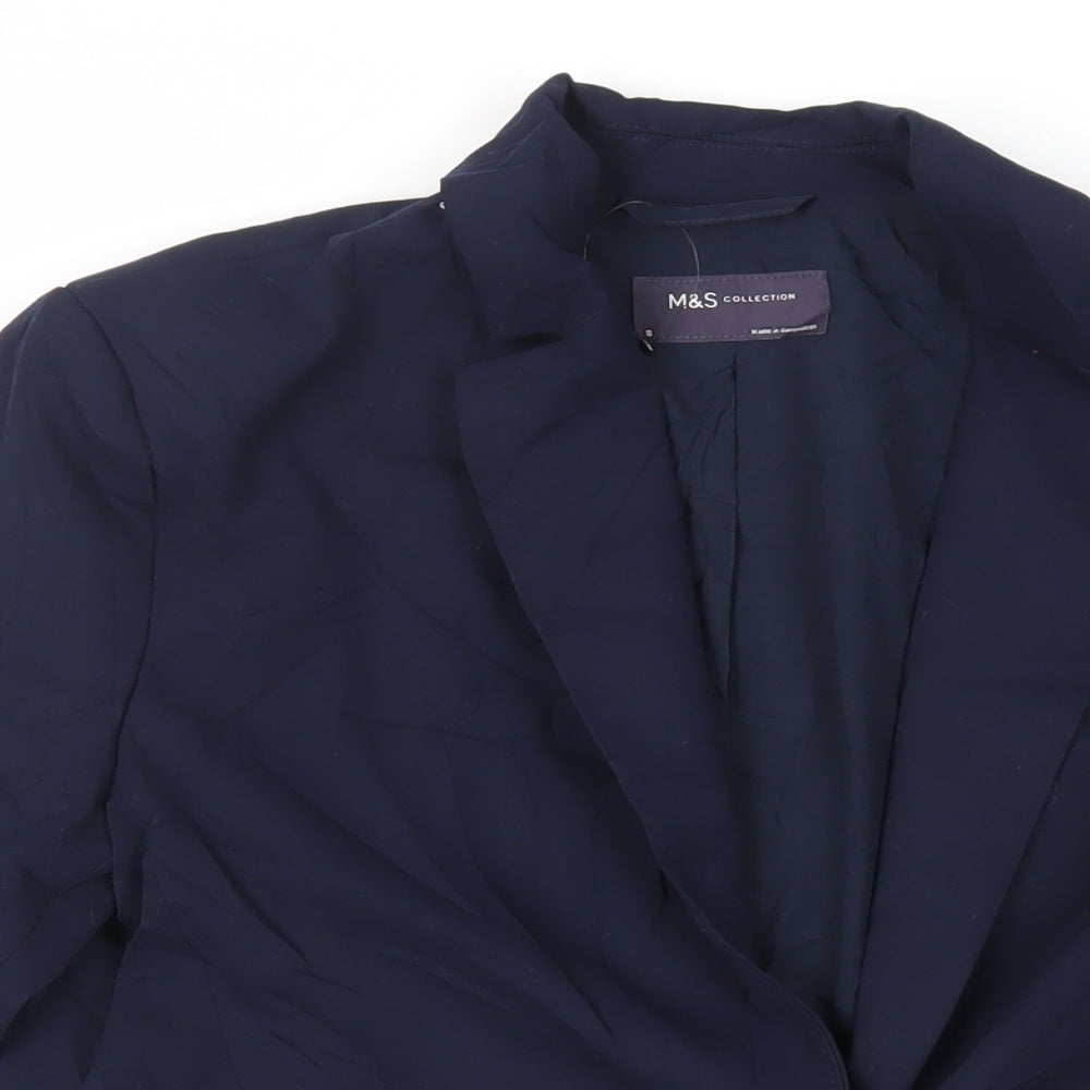 Womens UK Size 8 Marks and Spencer Blue Jacket