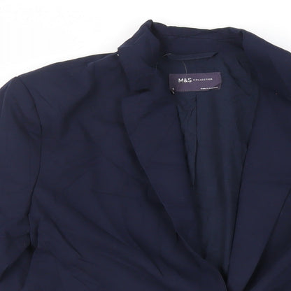 Womens UK Size 8 Marks and Spencer Blue Jacket
