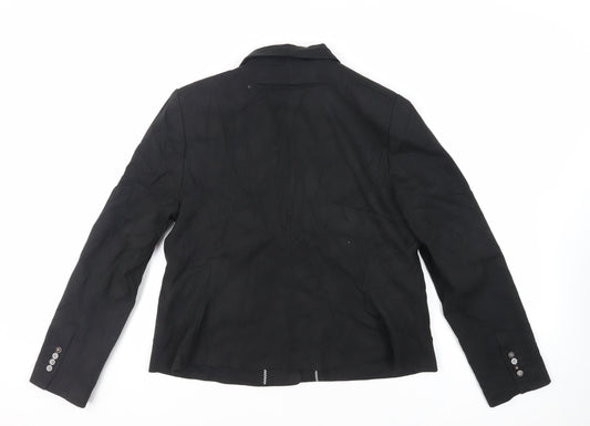 Womens UK Size 16 Marks and Spencer Black Jacket