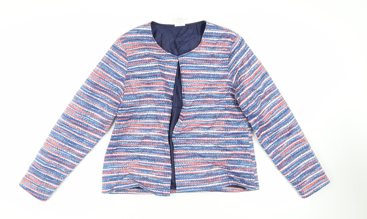Womens UK Size M Anne De Lancay Blue Jacket