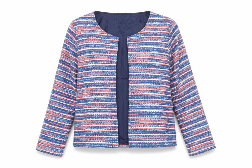 Womens UK Size M Anne De Lancay Blue Jacket