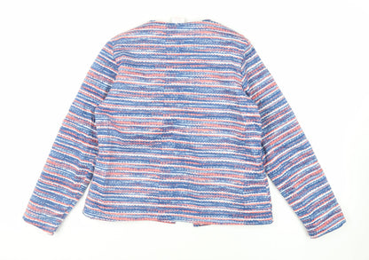 Womens UK Size M Anne De Lancay Blue Jacket