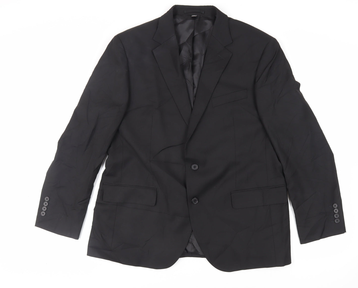 Mens UK Size 42 Marks and Spencer Regular Black Suit Jacket