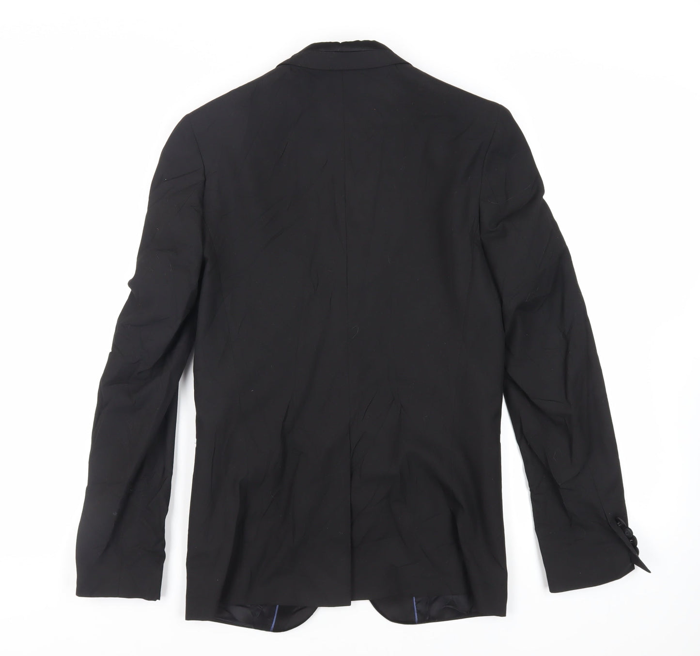 Mens UK Size 36 Marks and Spencer Regular Black Suit Tuxedo