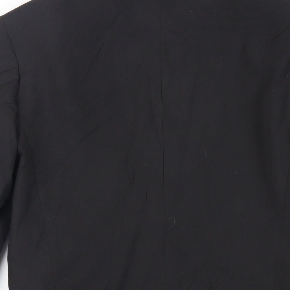 Mens UK Size 36 Marks and Spencer Regular Black Suit Tuxedo