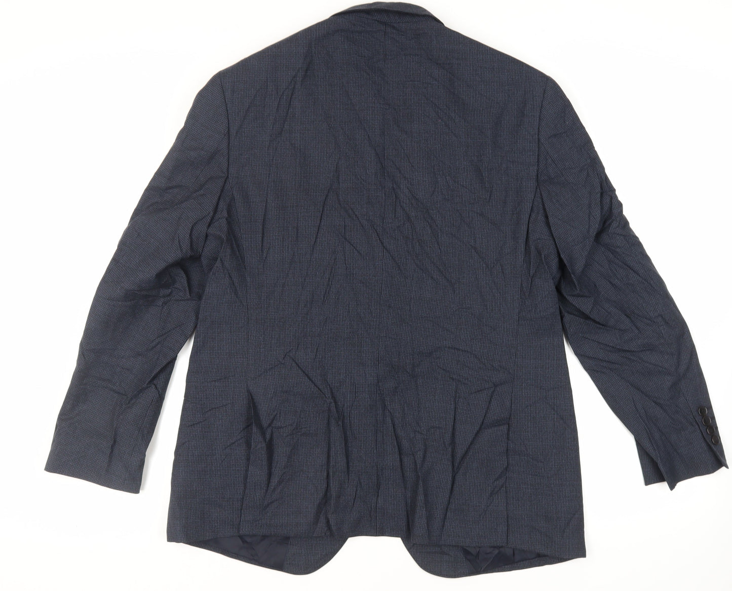 Mens UK Size 44 Marks and Spencer Regular Blue Suit Jacket