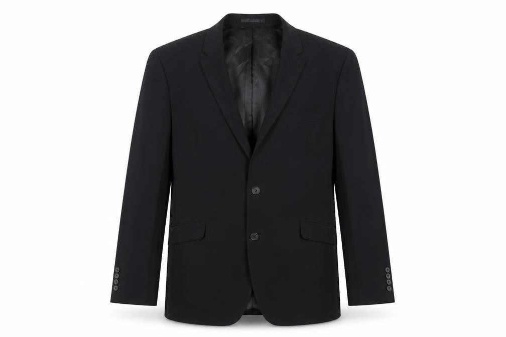 Mens UK Size 44 Tom English Regular Black Suit Jacket