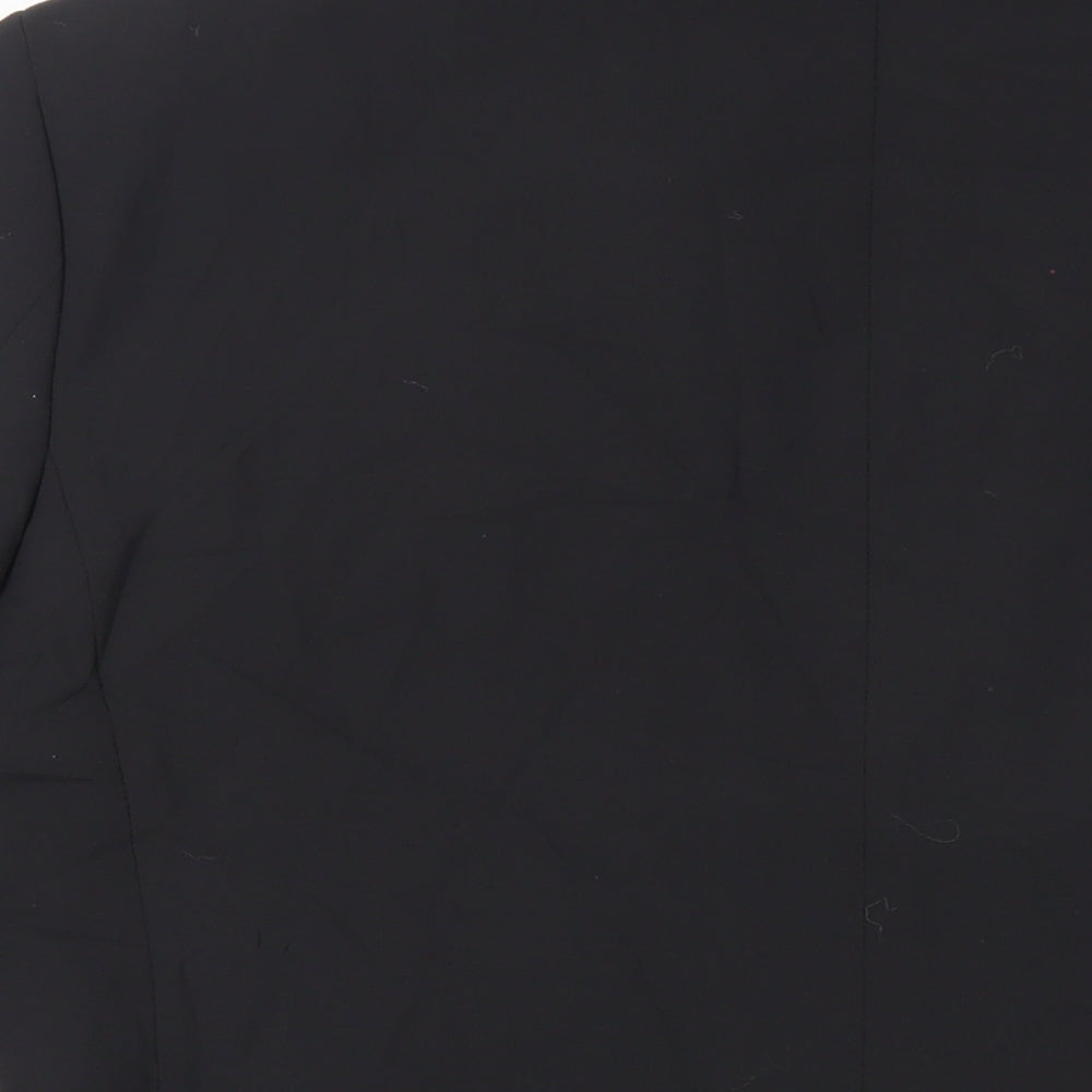 Mens UK Size 44 Tom English Regular Black Suit Jacket