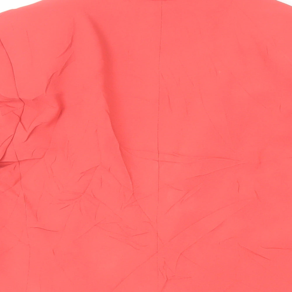 Womens UK Size 10 H&M Red Jacket