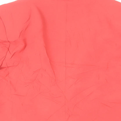 Womens UK Size 10 H&M Red Jacket
