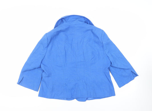 Womens UK Size 18 Debenhams Blue Jacket