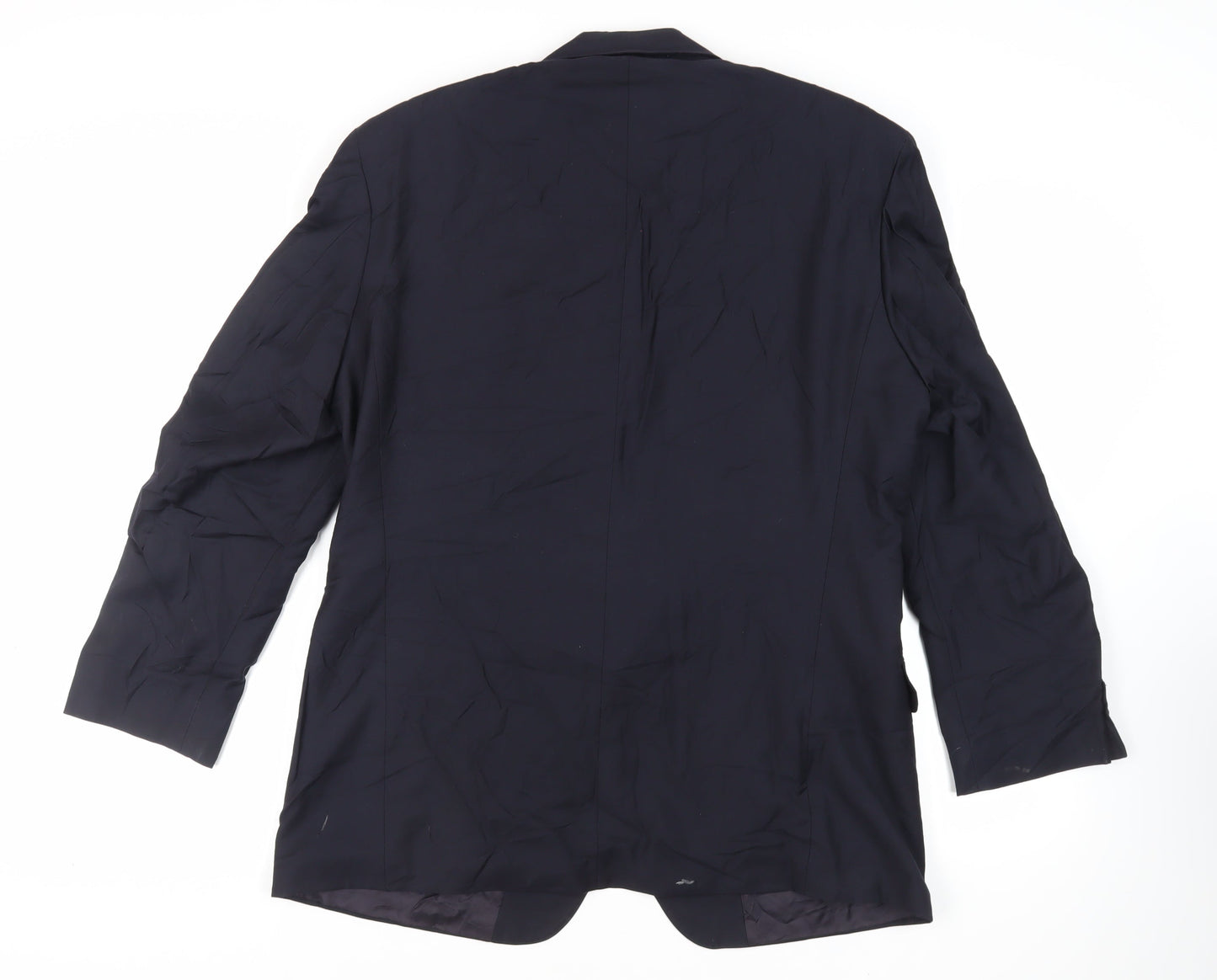 Mens UK Size 42 Marks and Spencer Regular Blue Suit Jacket