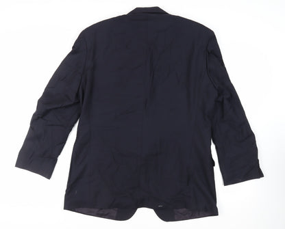 Mens UK Size 42 Marks and Spencer Regular Blue Suit Jacket