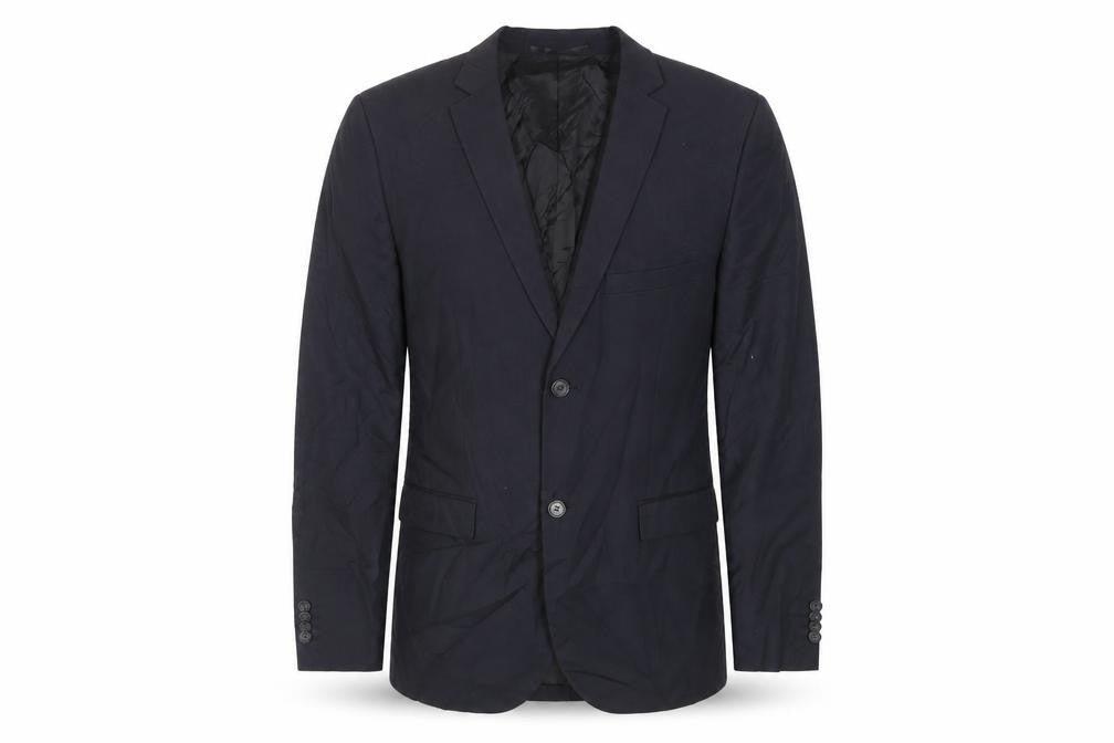 Mens UK Size 40 Topman Regular Black Suit Jacket