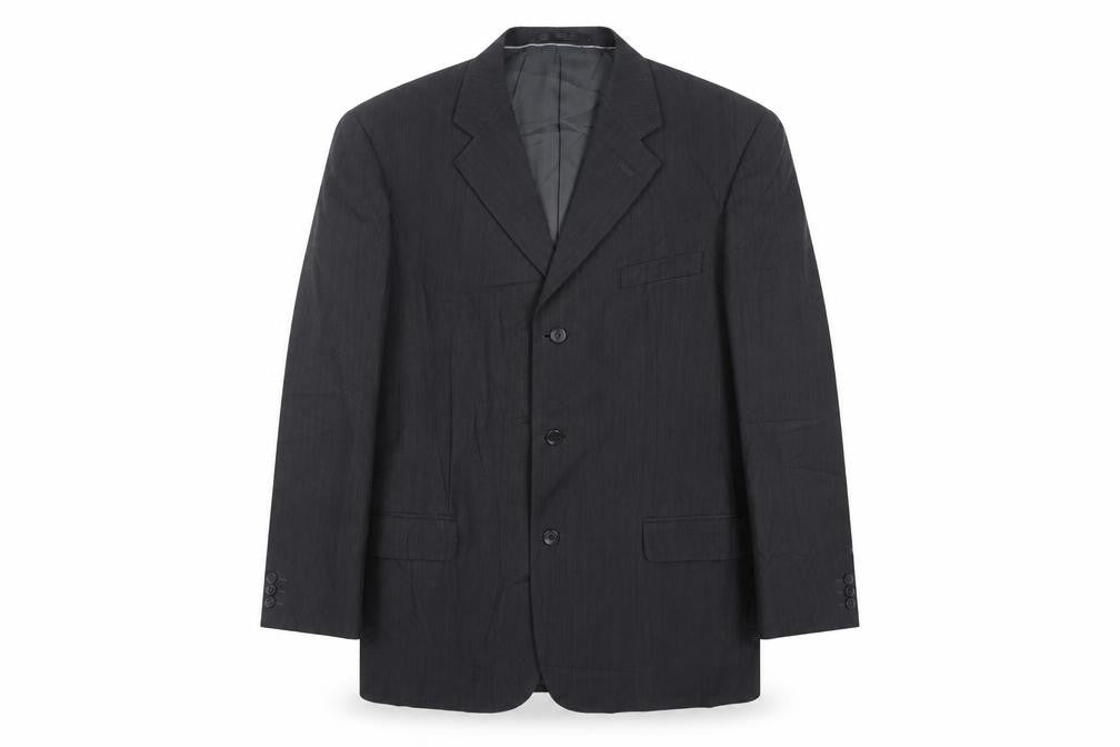 Mens UK Size 44 Armando Regular Black Suit Jacket