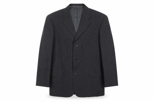 Mens UK Size 44 Armando Regular Black Suit Jacket