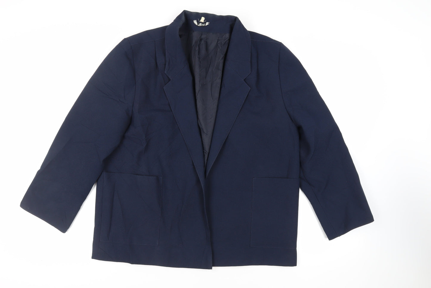 Lauré Womens Blue Jacket Blazer Size 18 - Open Vintage