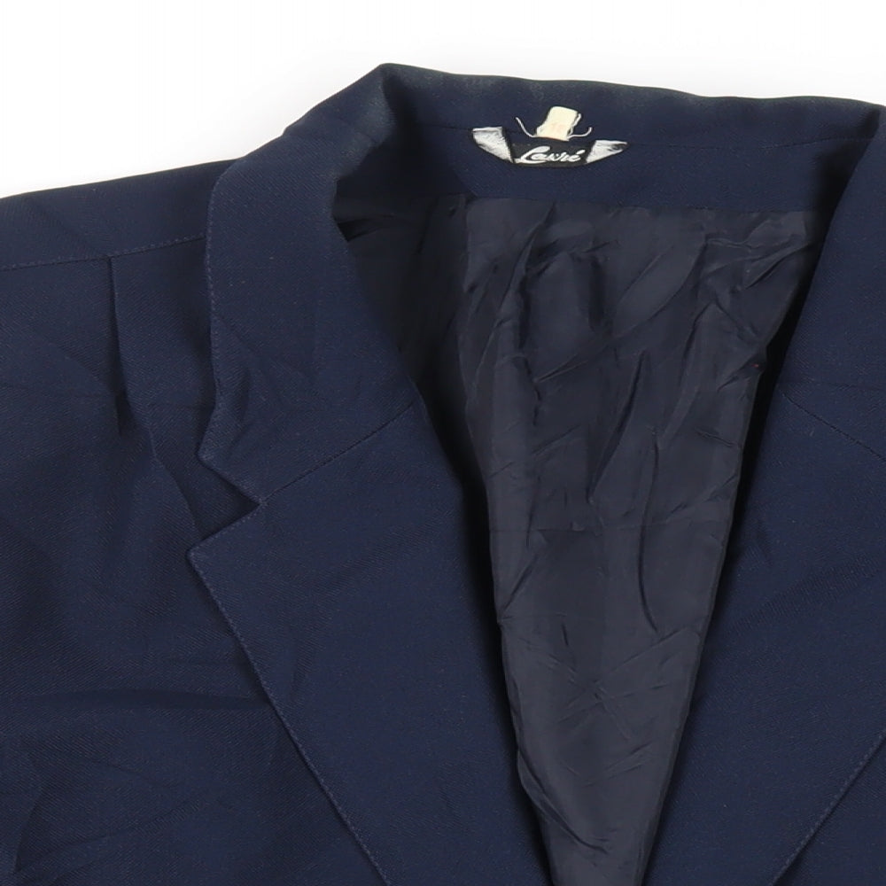Lauré Womens Blue Jacket Blazer Size 18 - Open Vintage