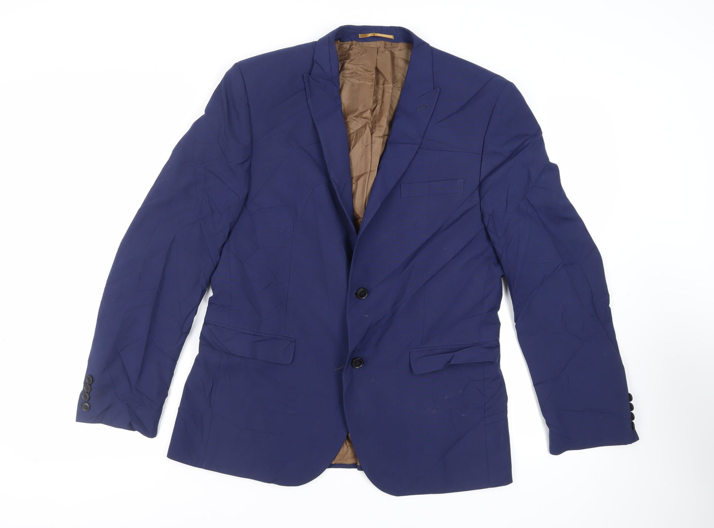 Mens UK Size 42 NEXT Regular Blue Suit Jacket