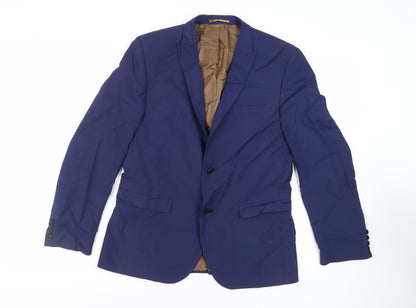 Mens UK Size 42 NEXT Regular Blue Suit Jacket