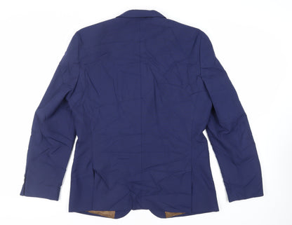 Mens UK Size 42 NEXT Regular Blue Suit Jacket