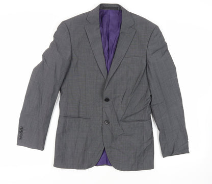 Mens UK Size 34 Marks and Spencer Regular Grey Suit Jacket