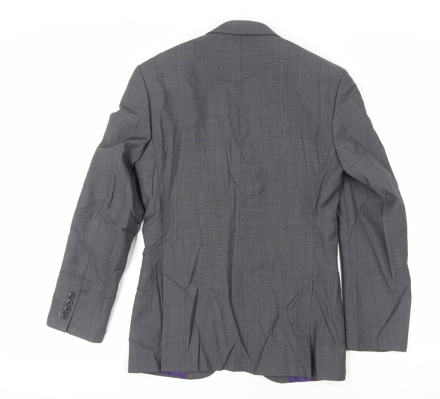 Mens UK Size 34 Marks and Spencer Regular Grey Suit Jacket