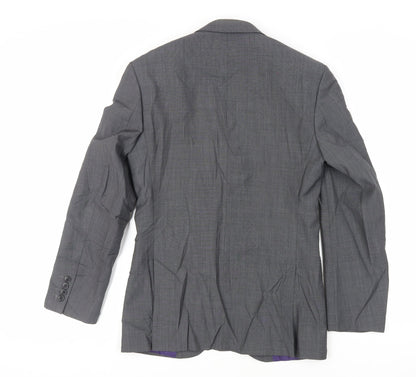 Mens UK Size 34 Marks and Spencer Regular Grey Suit Jacket