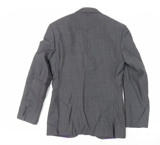 Mens UK Size 34 Marks and Spencer Regular Grey Suit Jacket