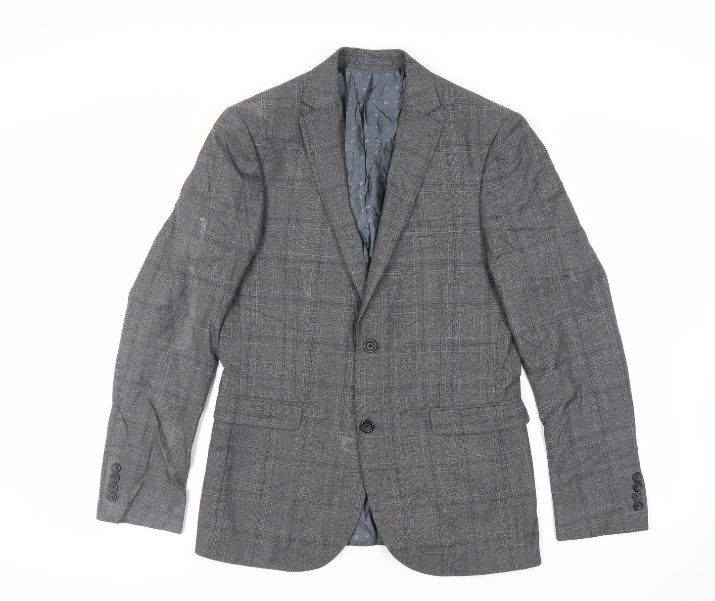 Mens UK Size 40 NEXT Regular Grey Suit Jacket