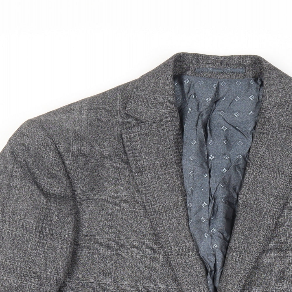 Mens UK Size 40 NEXT Regular Grey Suit Jacket