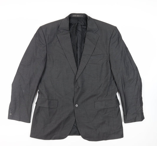 Mens UK Size 42 Scott & Taylor Regular Grey Suit Jacket