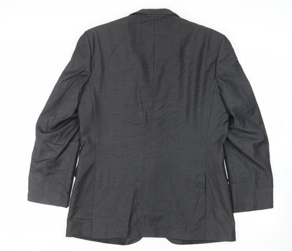 Mens UK Size 42 Scott & Taylor Regular Grey Suit Jacket
