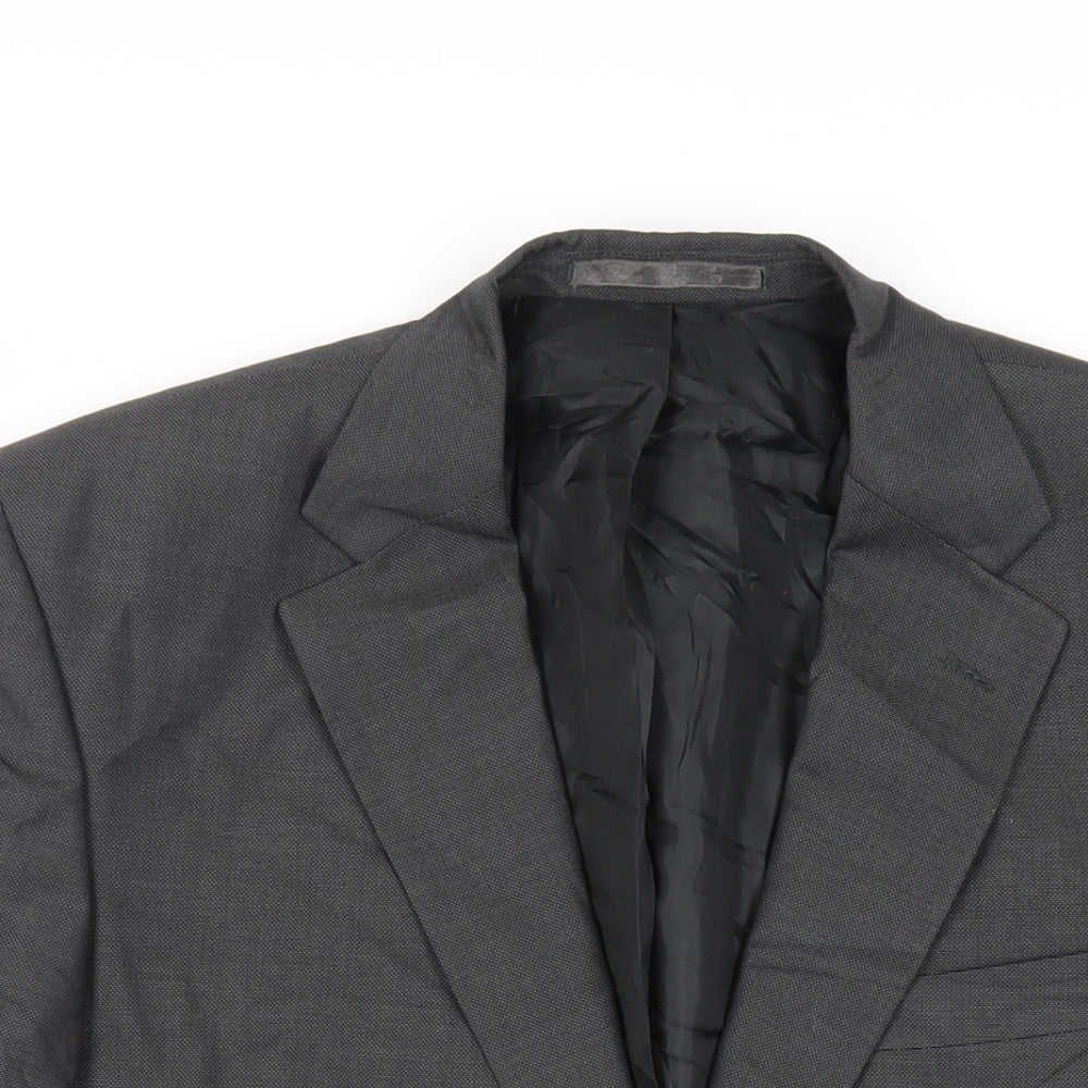 Mens UK Size 42 Scott & Taylor Regular Grey Suit Jacket