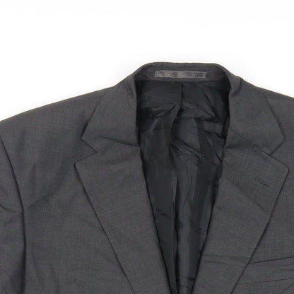 Mens UK Size 42 Scott & Taylor Regular Grey Suit Jacket