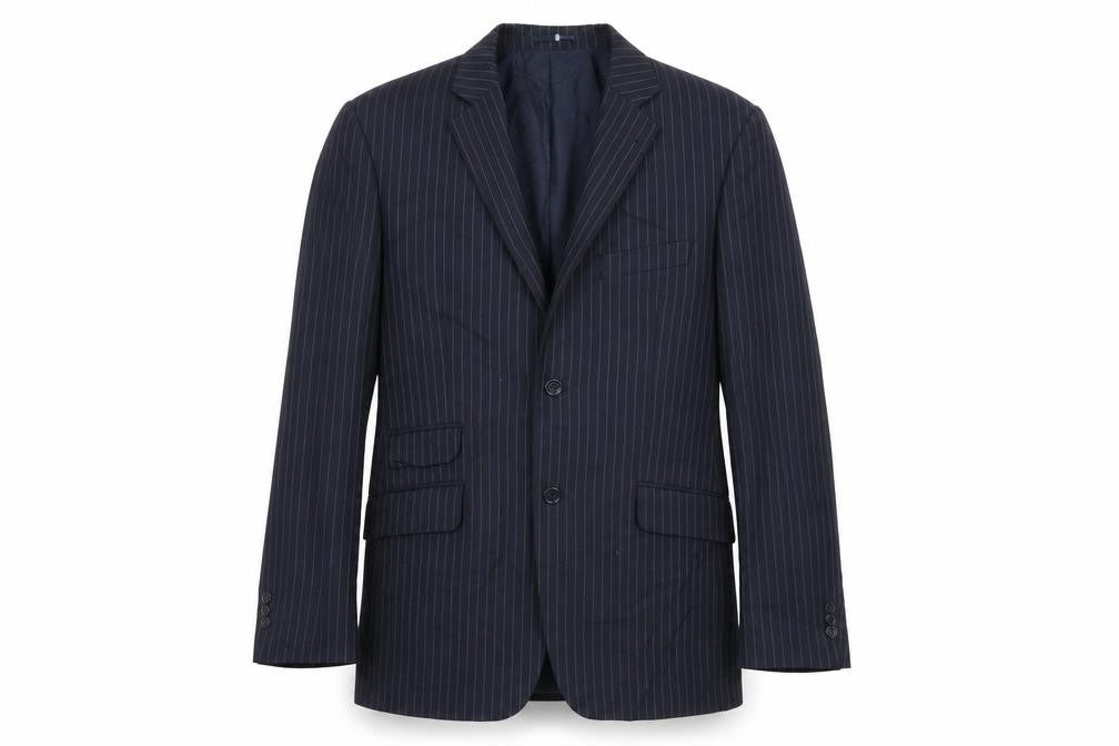 Mens UK Size 42 Burton Regular Blue Suit Jacket